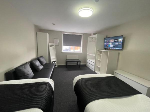 Ryan I Air I Bnb - 102 Mill Street - Free Parking Liverpool Pokoj fotografie